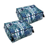 2x 50cm Ultra-Comfort Polyester-Fiber Cushion with EPP Particle Support Decor