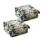 2x 50cm Premium Polyester Fiber Cushion with EPP Particle Inserts Decor