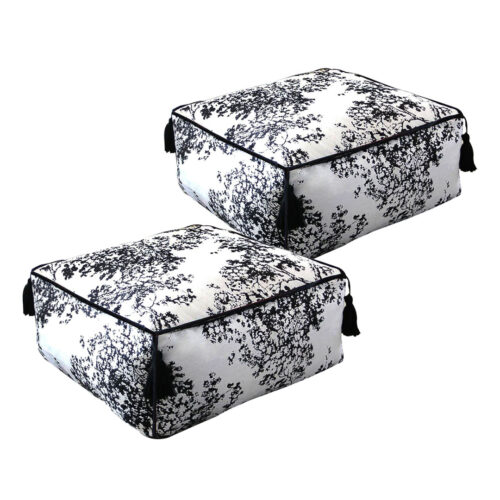 2x 50cm Premium Polyester Fiber Cushion with EPP Particle Insert Decor