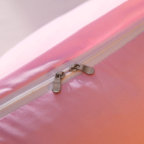 4x 180cm Pink Princess Bed Pillow Headboard Backrest Bedside Tatami Sofa Cushion with Ruffle Lace Decor - Image 6