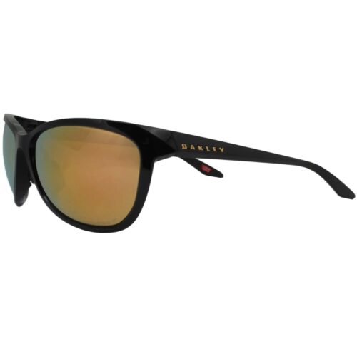 Ex Display Oakley OO 9222-0160 Pasque Black Prizm Rose Gold Polarized Sunglasses