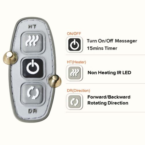 SOGA Electric Kneading Neck Shoulder Arm Body Massager with Heat Health Care - Image 5