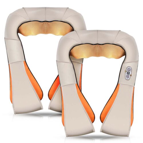 2x Electric Kneading Neck Shoulder Arm Body Massager with Heat Health Care