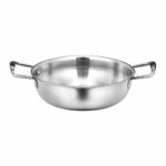 20cm Premium Silver Seafood Dry Pot Stockpot Versatile Durable Kitchen