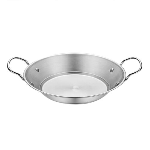 21cm Signature Dry Pot crafted with 201 Material in Silver Color For Kitchen