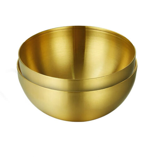 20cm Gold Salad Bowl with Model 201 Elegant Durable Kitchen