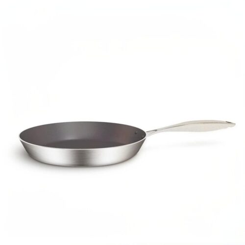 Stainless Steel Fry Pan 22cm 26cm Frying Pan Induction Non Stick Interior - Image 10