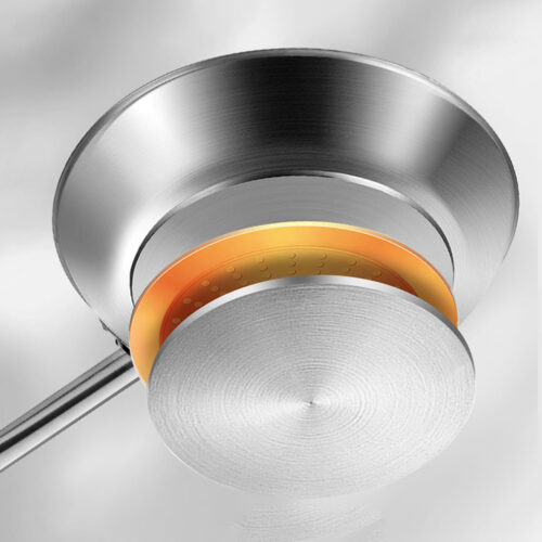 2x 30cm Stainless Steel Saucepan Sauce pan with Glass Lid Helper Handle Triple Ply Base Cookware - Image 8