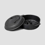 28cm Cast Iron Dutch Oven Pre-Seasoned Cast Iron Pot with Lid