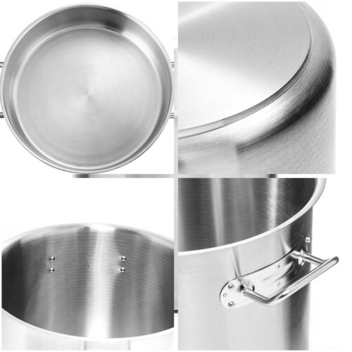 Stock Pot 17L Top Grade Thick Stainless Steel Stockpot 18/10 Without Lid - Image 5
