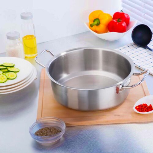 Stock Pot 58L Top Grade Thick Stainless Steel Stockpot 18/10 Without Lid - Image 4