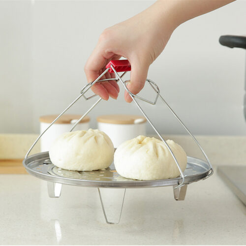 50L Stainless Steel Stock Pot with One Steamer Rack Insert Stockpot Tray - Image 10