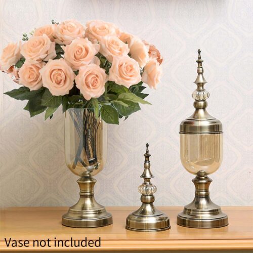 20pcs Artificial Silk Flower Fake Rose Bouquet Table Decor Champion - Image 2