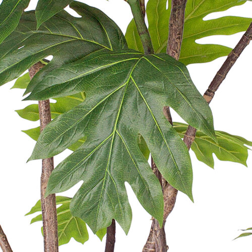 2x 60cm Artificial Natural Green Split-Leaf Philodendron Tree Fake Tropical Indoor Plant Decor - Image 5
