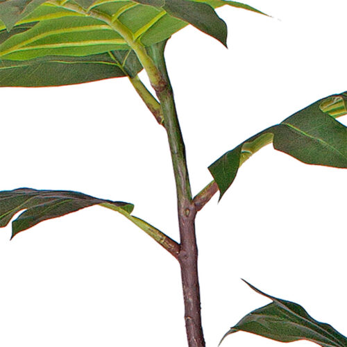 2x 60cm Artificial Natural Green Split-Leaf Philodendron Tree Fake Tropical Indoor Plant Decor - Image 6