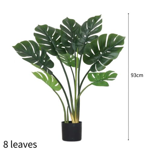 93cm Artificial Indoor Potted Turtle Back Fake Decoration Tree Flower Pot Plant - Image 2