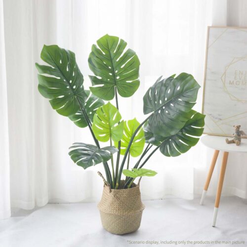 93cm Artificial Indoor Potted Turtle Back Fake Decoration Tree Flower Pot Plant - Image 6