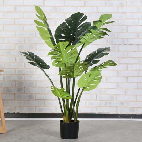 93cm Artificial Indoor Potted Turtle Back Fake Decoration Tree Flower Pot Plant - Image 8