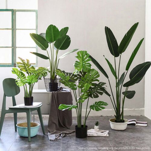 93cm Artificial Indoor Potted Turtle Back Fake Decoration Tree Flower Pot Plant - Image 9