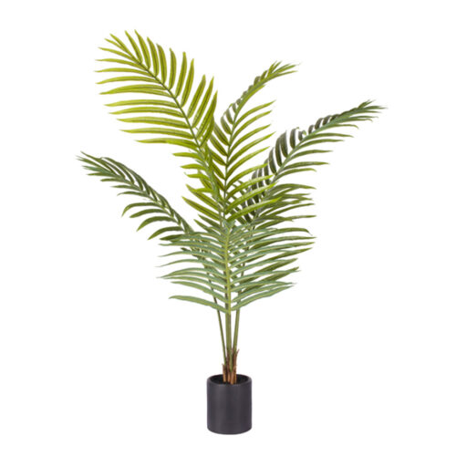 120cm Green Artificial Indoor Rogue Areca Palm Tree Fake Tropical Plant Decor