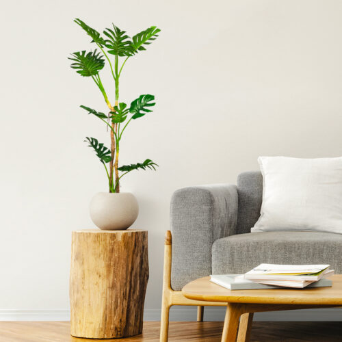 175cm Tropical Monstera Palm Artificial Plant Tree Real Touch Technology with UV Protection - Image 3