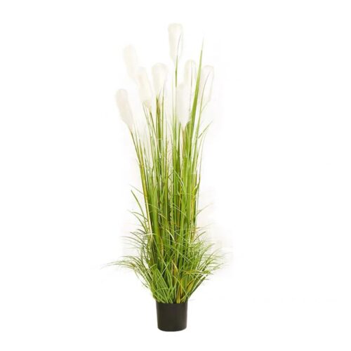 120cm Nearly Natural Plume Grass Artificial Plant