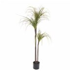 145cm Artificial Dracaena Plant Fake Potted Simulation Tree Fake Plant Decor