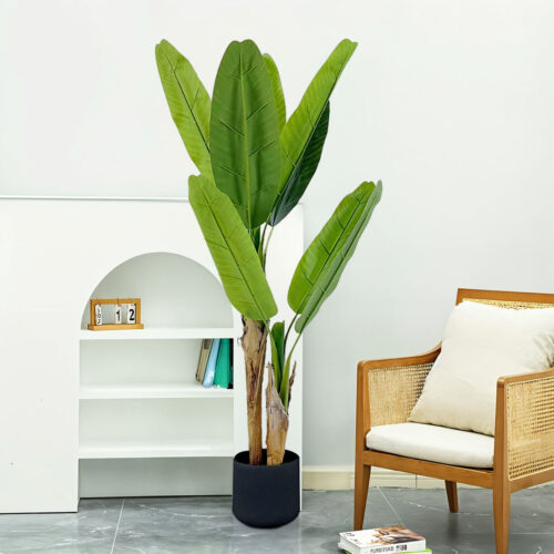 160cm Banna Plant Bird of Paradise Tree Artificial Plant Home Accent Decor - Image 3