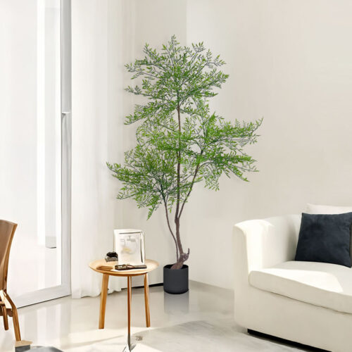150cm Nandina Heavenly Bamboo Tree Artificial Plant Home Accent Decor - Image 4