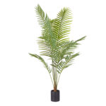 180cm Green Artificial Indoor Rogue Areca Palm Tree Fake Tropical Plant Decor