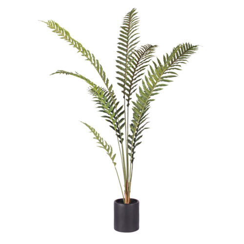 210cm Artificial Green Rogue Hares Foot Fern Tree Fake Tropical Indoor Plant Decor