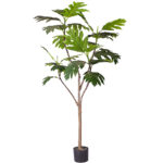 180cm Artificial Natural Green Split-Leaf Philodendron Tree Fake Tropical Indoor Plant Decor