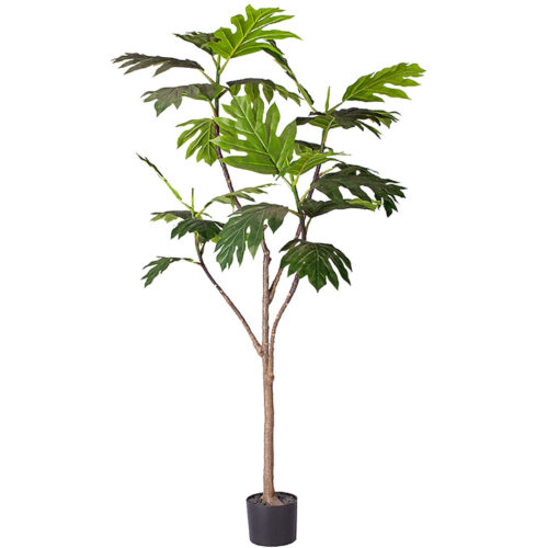 180cm Artificial Natural Green Split-Leaf Philodendron Tree Fake Tropical Indoor Plant Decor