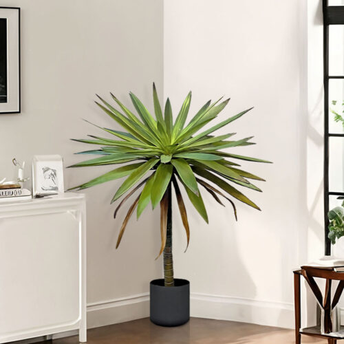 2x 90cm Yucca Tree Giant Palm Lily Living Room Artificial Plant Home Accent Decor - Image 5