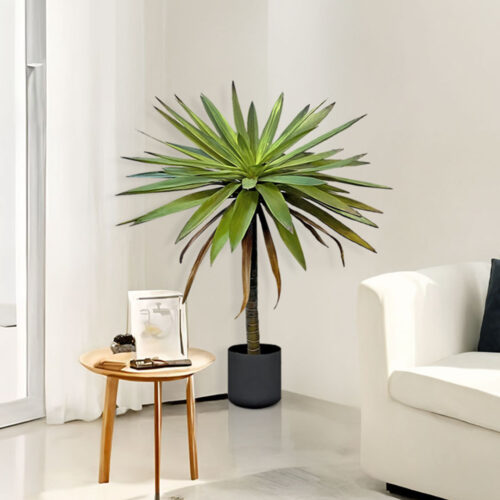 2x 90cm Yucca Tree Giant Palm Lily Living Room Artificial Plant Home Accent Decor - Image 6