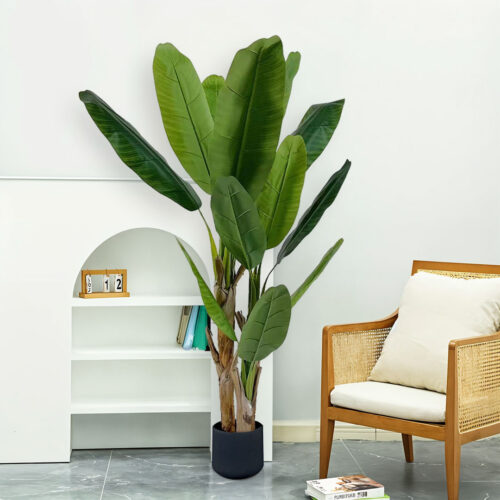 190cm Banna Plant Bird of Paradise Tree Artificial Plant Home Accent Decor - Image 3