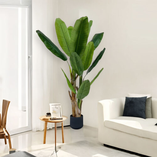 190cm Banna Plant Bird of Paradise Tree Artificial Plant Home Accent Decor - Image 4
