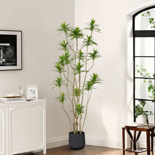 190cm Lily Bamboo Plant Tree Living Room Artificial Plant Home Accent Decoration - Image 5