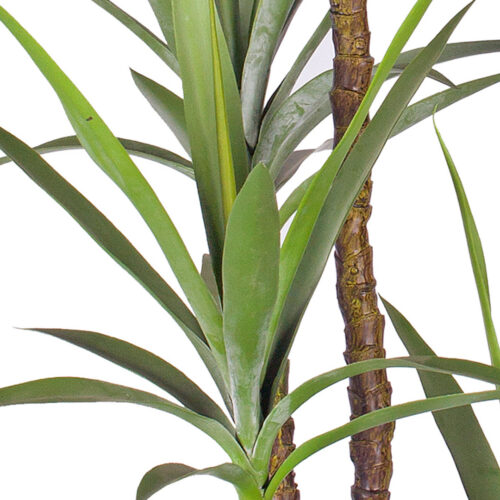 2x 150cm Artificial Natural Green Dracaena Yucca Tree Fake Tropical Indoor Plant Decor - Image 5