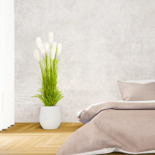 2x 120cm Nearly Natural Plume Grass Artificial Plant - Image 5