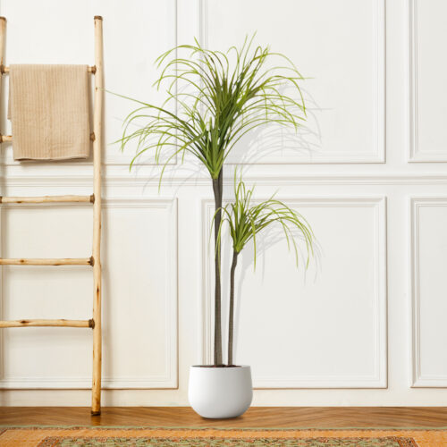 2x 145cm Artificial Dracaena Plant Fake Potted Simulation Tree Fake Plant Decor - Image 3