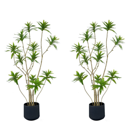 2x 150cm Lily Bamboo Plant Tree Living Room Artificial Plant Home Accent Decoration