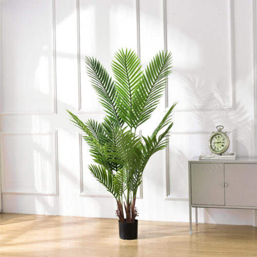 2x 180cm Artificial Swallowtail Sunflower Fake Decoration Tree Flower Pot Plant - Image 8