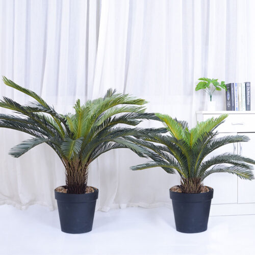 155cm Artificial Indoor Cycas Revoluta Cycad Sago Palm Fake Decoration Tree Pot Plant - Image 3