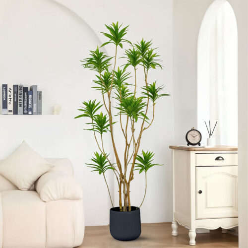 2x 170cm Lily Bamboo Plant Tree Living Room Artificial Plant Home Accent Decoration - Image 2