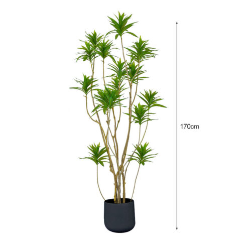 2x 170cm Lily Bamboo Plant Tree Living Room Artificial Plant Home Accent Decoration - Image 6