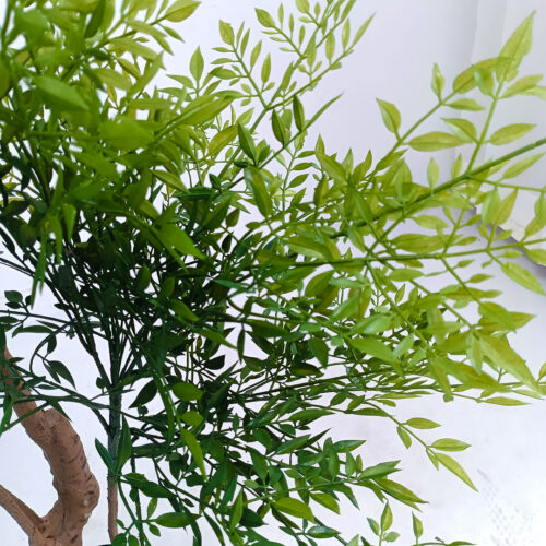 2x 180cm Nandina Heavenly Bamboo Tree Artificial Plant Home Accent Decor - Image 8