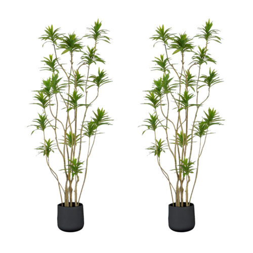 2x 190cm Lily Bamboo Plant Tree Living Room Artificial Plant Home Accent Decoration