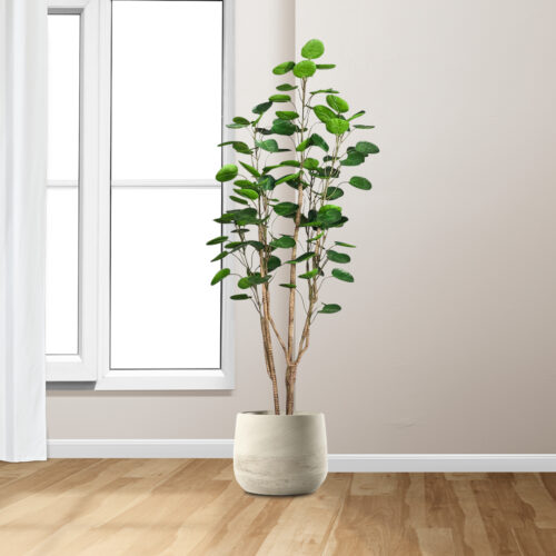 2x 180cm Plastic Potted Polyscias Scutellaria Plant Home Garden Artificial Tree Decor - Image 4