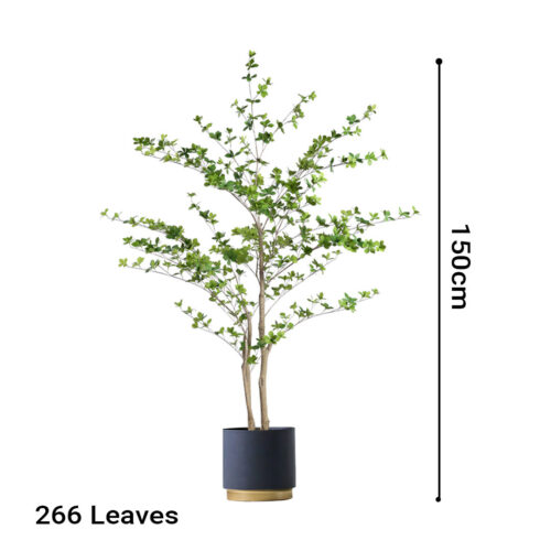 4x 150cm Green Artificial Indoor Watercress Tree Fake Plant Simulation Decorative - Image 2